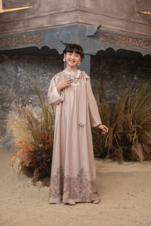 Meutia Dress Kids in Woodrose