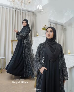 SADDA ABAYA - ROYAL BLACK
