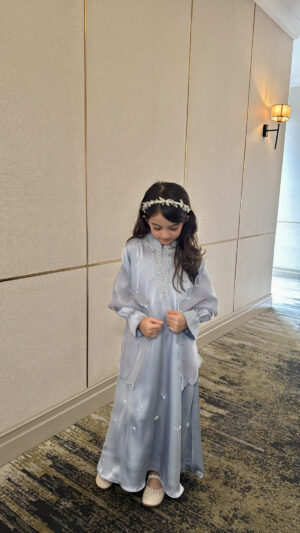 SANIYAA DRESS ANAK - BABY BLUE