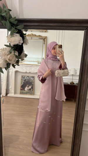 SANIYAA DRESS - SOFT LILAC