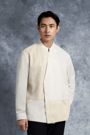 Kemeja Elok Beskap Lengan Panjang Puspa