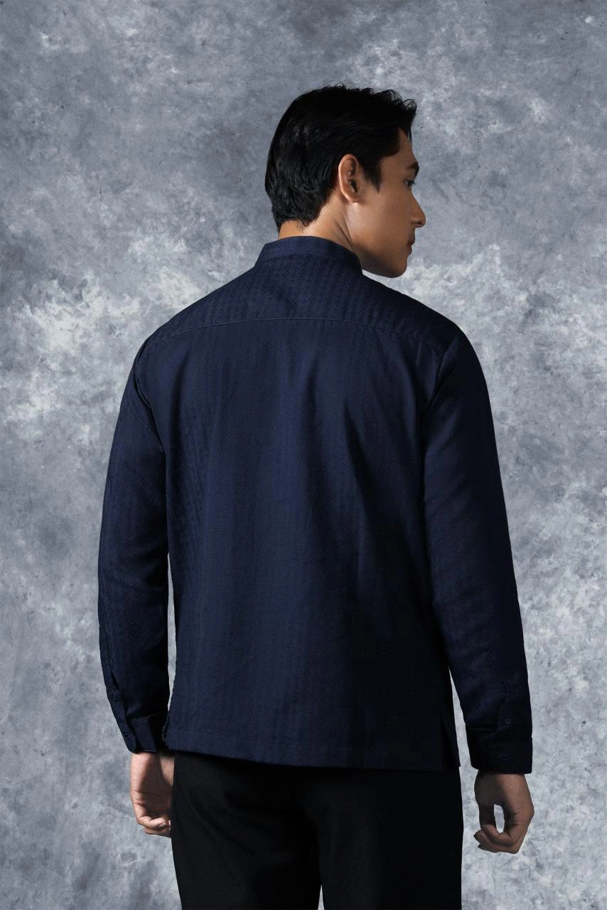 Kemeja Elok Beskap Lengan Panjang Swarga - Gambar 2