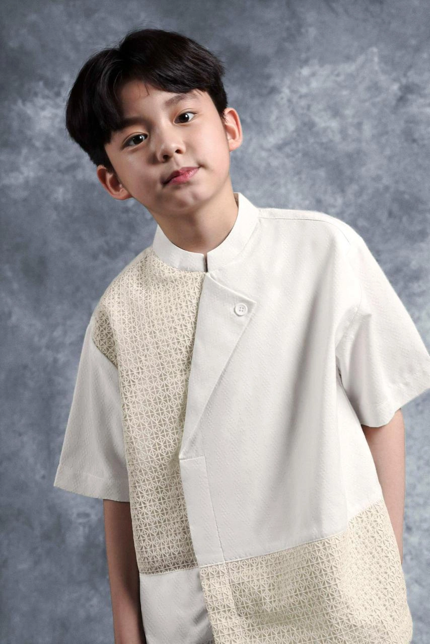 Kemeja Anak Elok Beskap Puspa