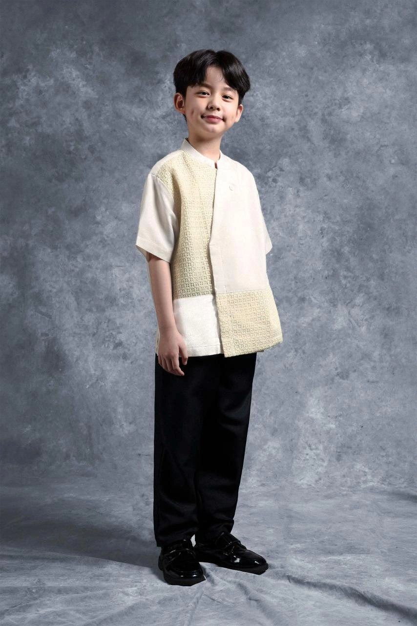 Kemeja Anak Elok Beskap Puspa - Gambar 5