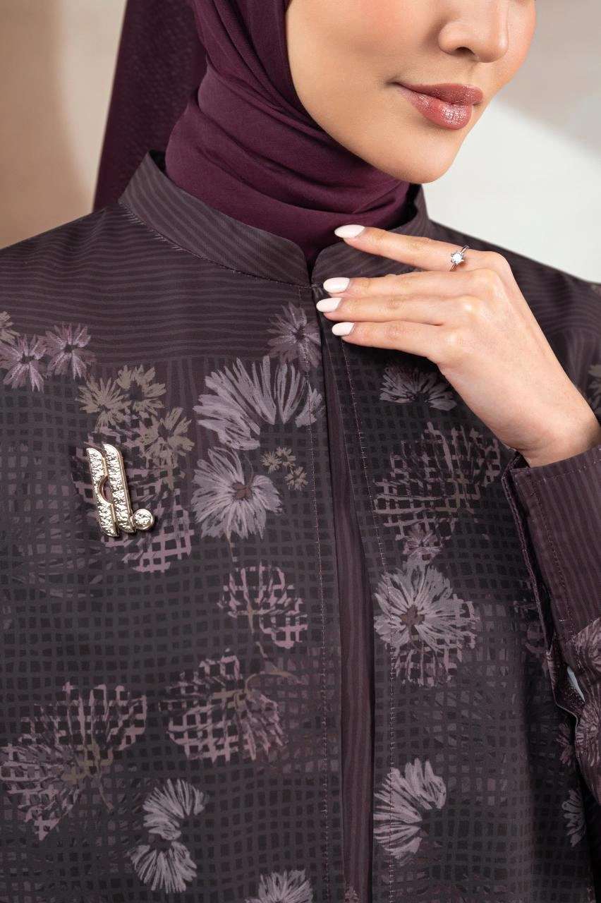 GAUN BERMOTIF ELOK GANDARIA - Gambar 3