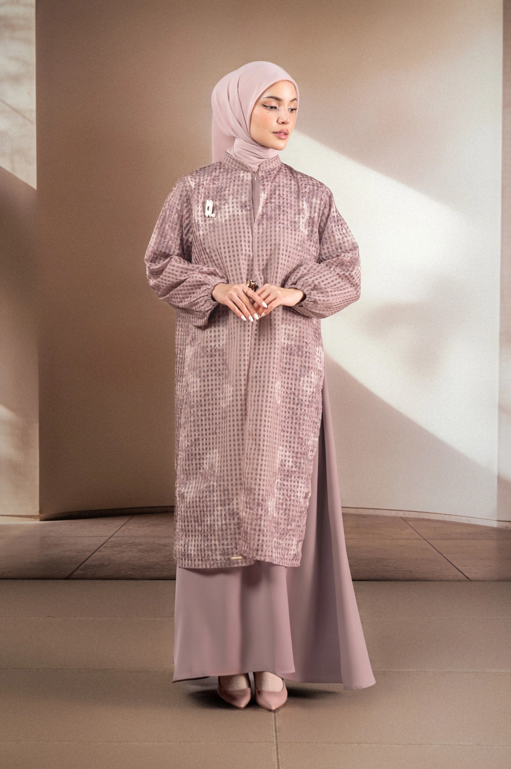 GAUN ORGANZA ELOK KUSUMA