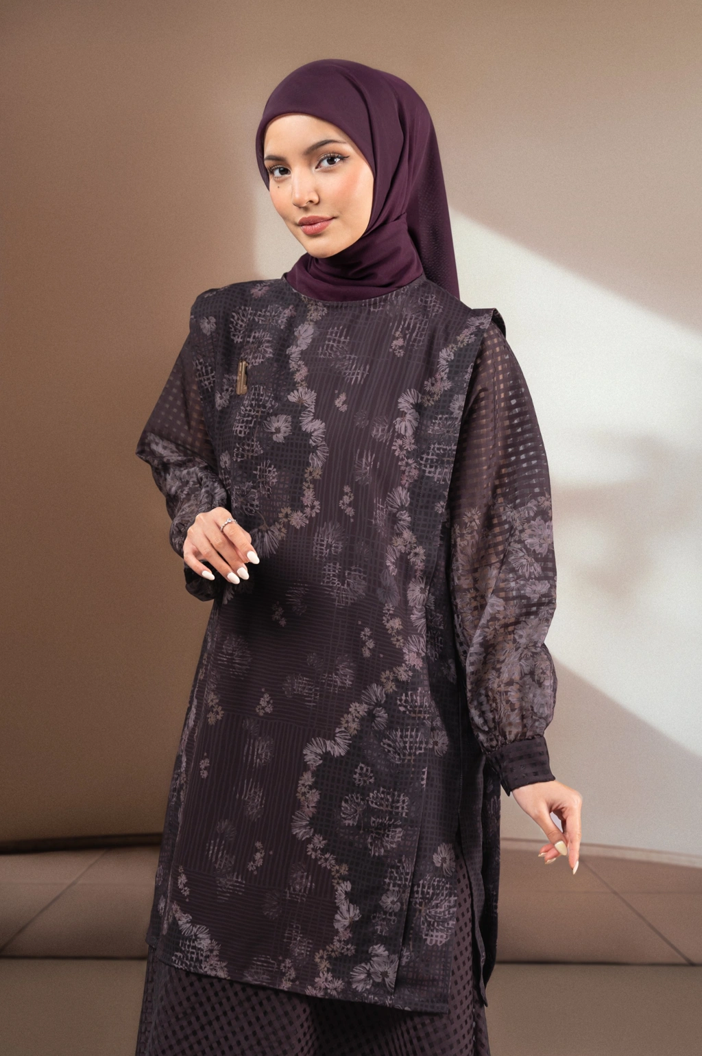 TUNIK BERMOTIF ELOK GANDARIA
