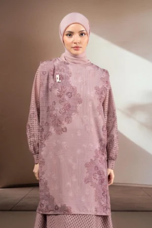 TUNIK BERMOTIF ELOK KUSUMA