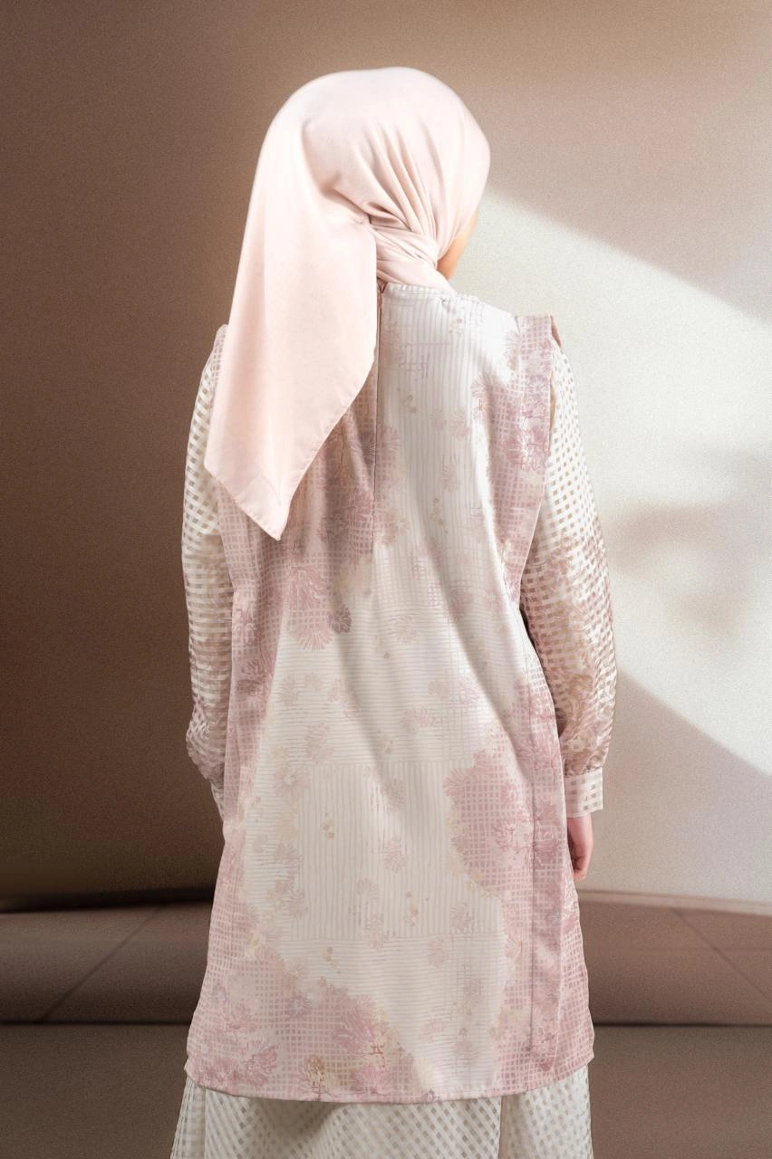 TUNIK BERMOTIF ELOK PUSPA - Gambar 5