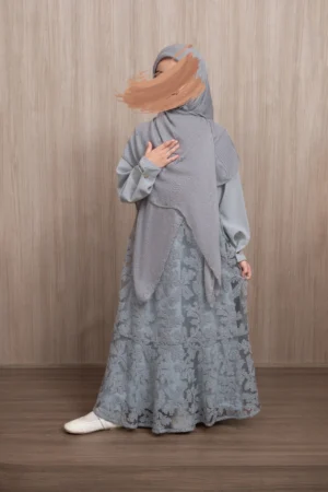 SATU SET GAUN ANAK RENJANA EMBUN