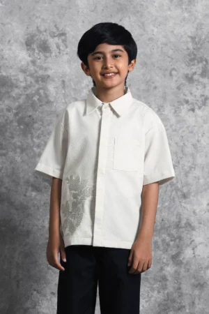 Kemeja Anak Bordir Renjana Binar