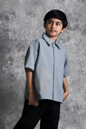 Kemeja Anak Bordir Renjana Embun