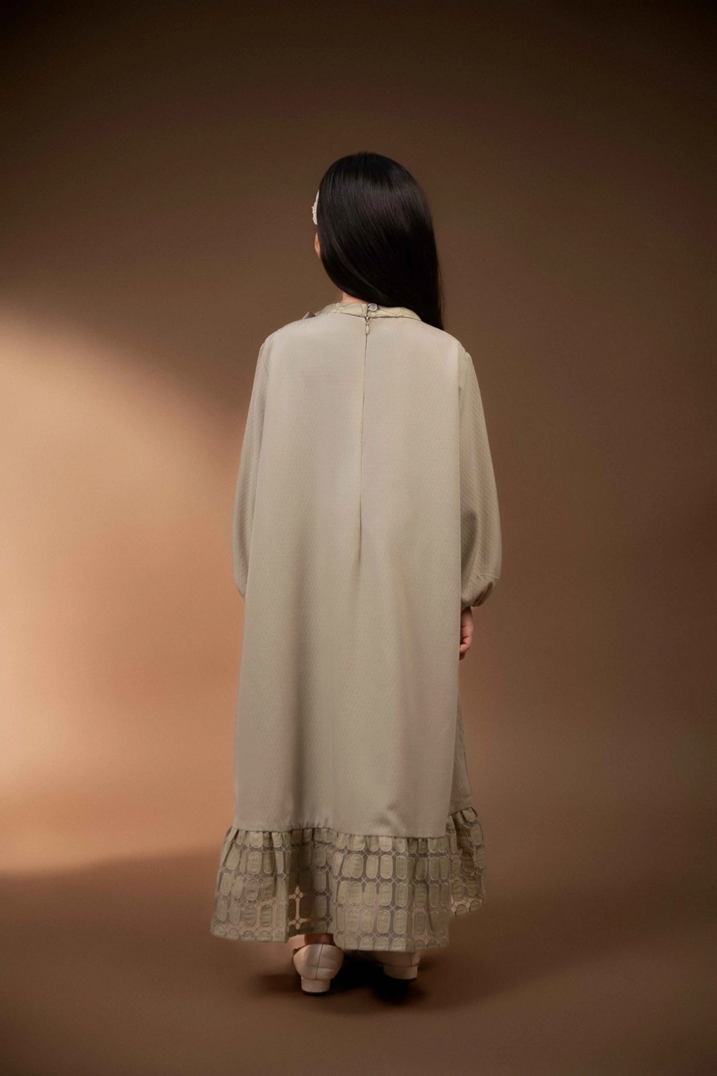 GAUN BROKAT ANAK RENJANA TENUN - Gambar 3