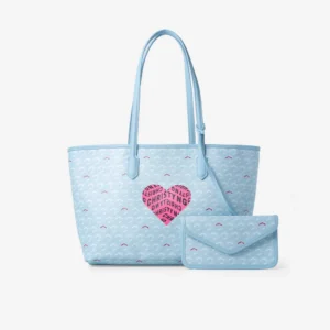 Russo Large Tote Bag - Babyblue