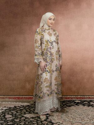 Yaseera Lace Dress - Marigold